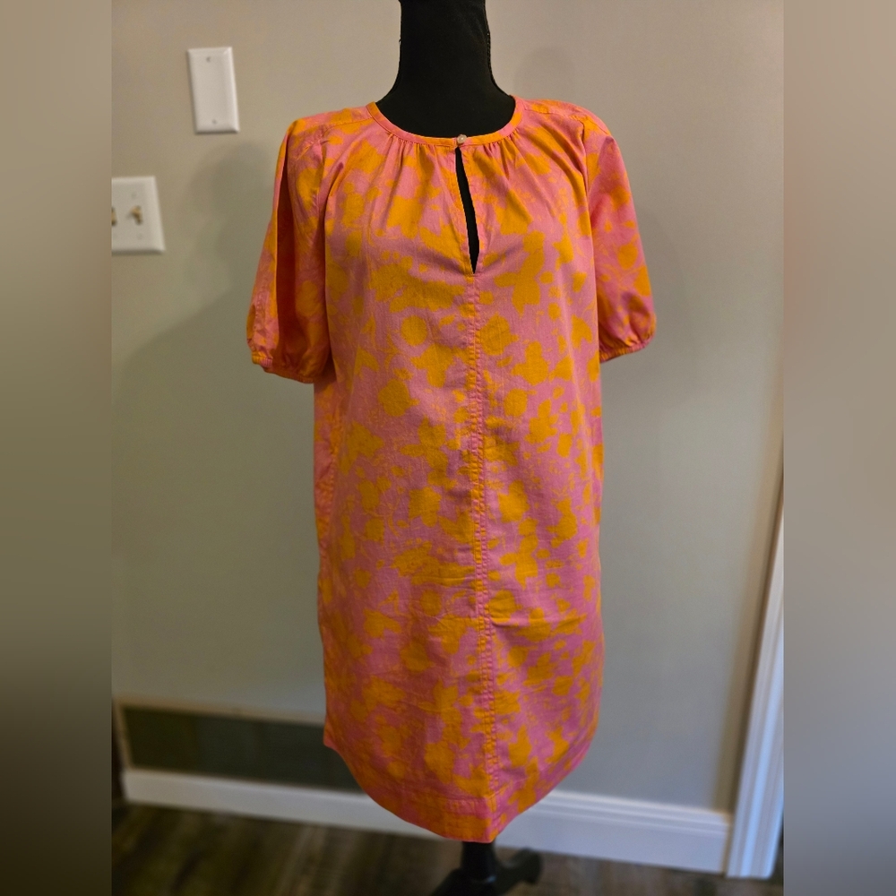 Free Assembly Elegant Pink and Orange Women's Dress
